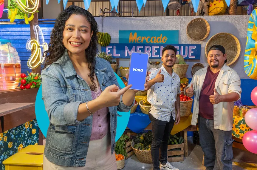 Préstamos en Guatemala con vana.
Personas felices en el mercado porque sacaron un préstamo con vana