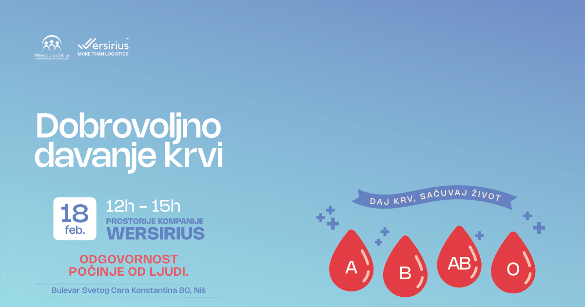 davanje krvi kover fotografija