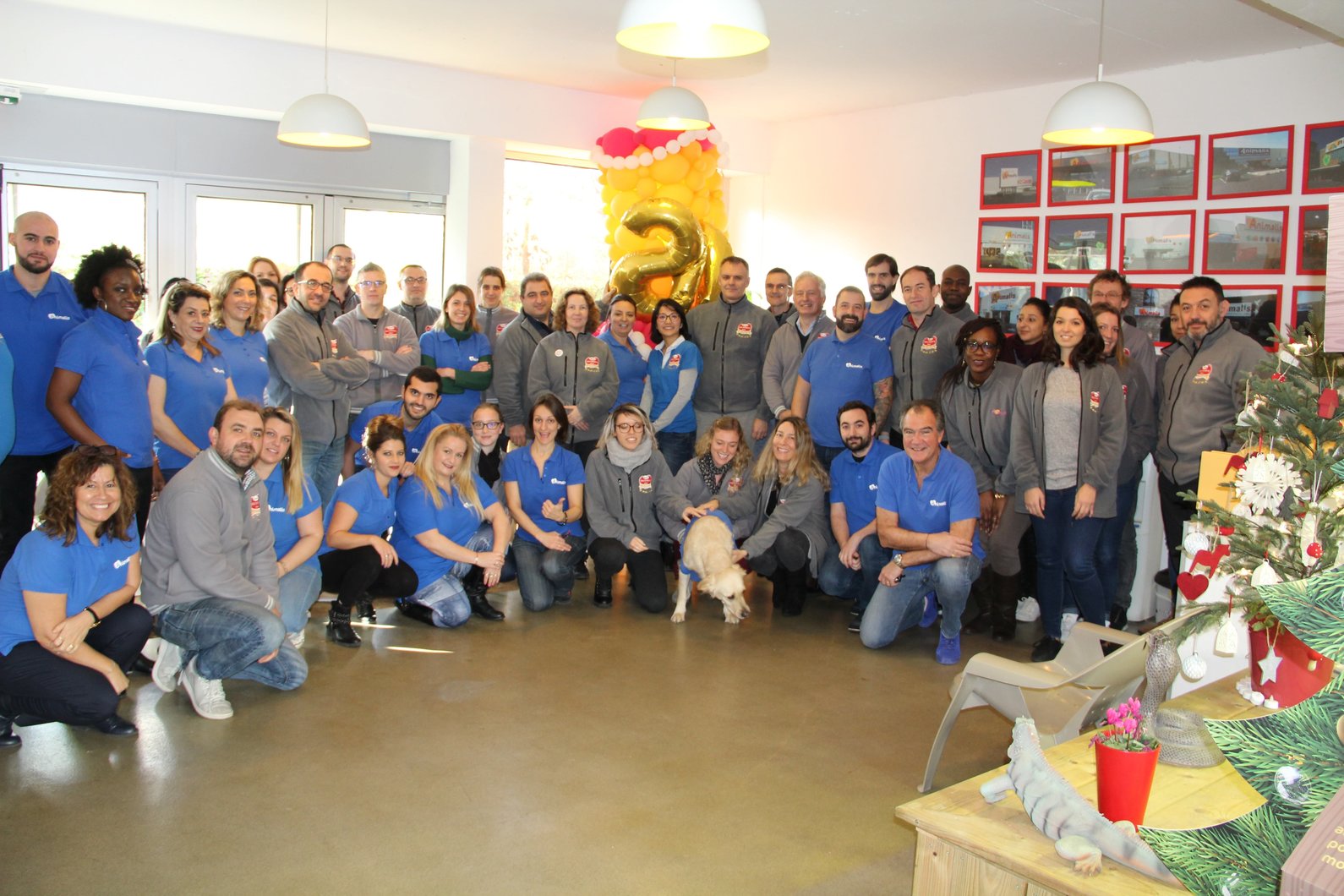 L'équipe Animalis au sein du siège social à Courcouronnes (91)