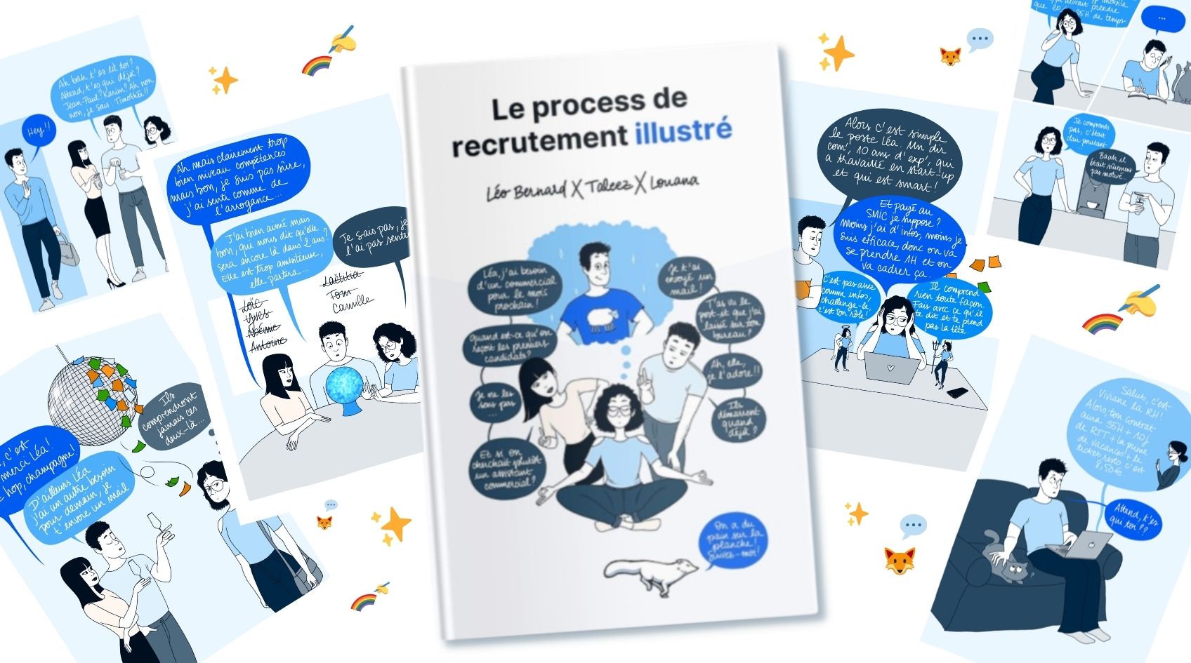 Le processus de recrutement illustré