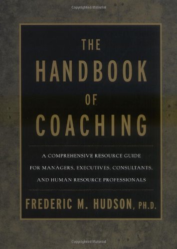 the Handbook of coaching par Frédéric Hudson
