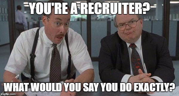 mème sur les recruteurs