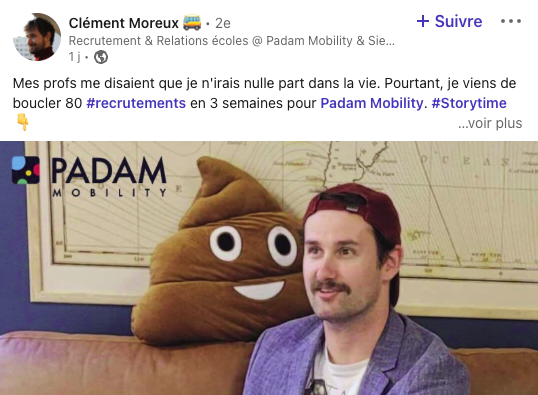 Post de Clément Moreux