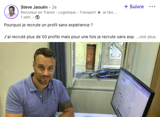 Post de Steve Jaouën
