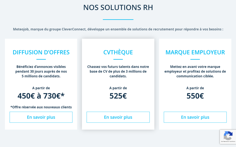 Meteojob jobboard offres