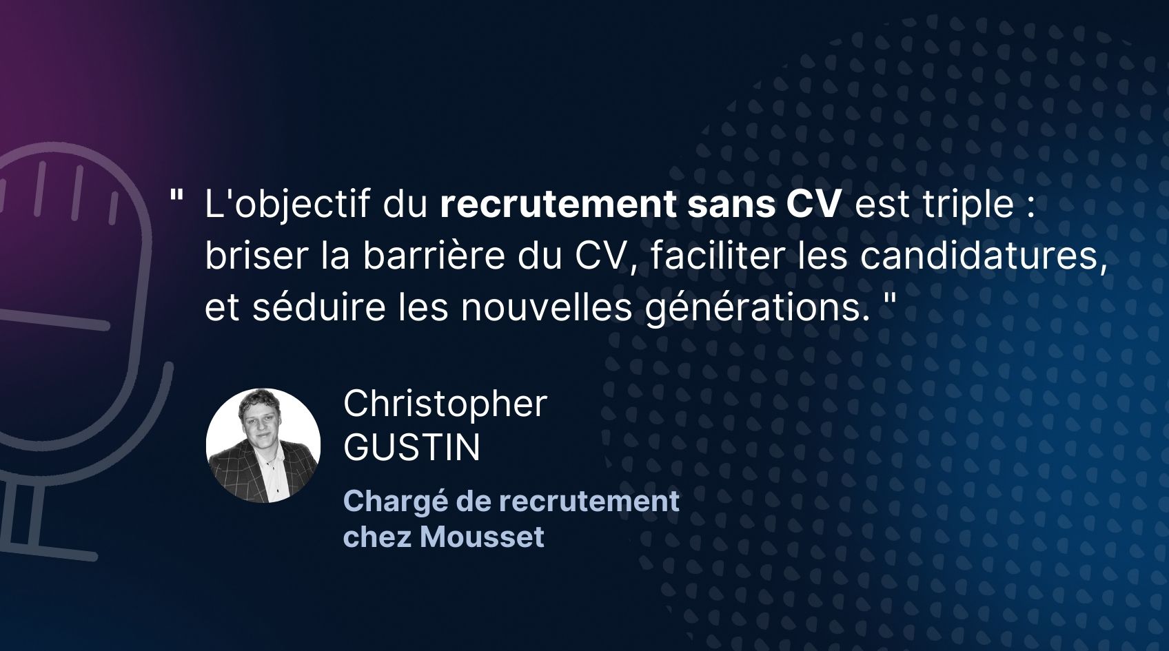 Le recrutement sans CV : une pratique en plein essor ?