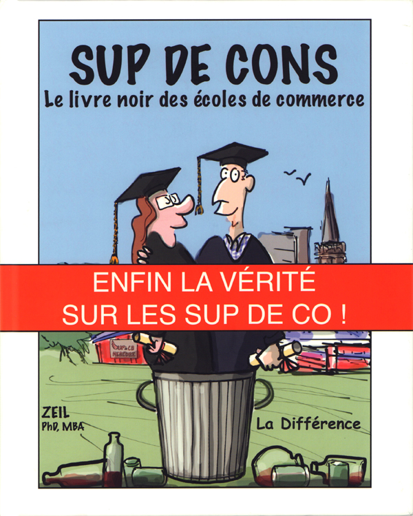 couverture Sup de Cons, Le livre noir des écoles de commerces