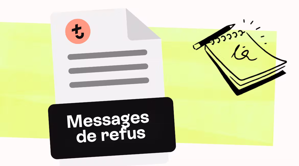Mails de refus de candidature : 4 modèles à personnaliser