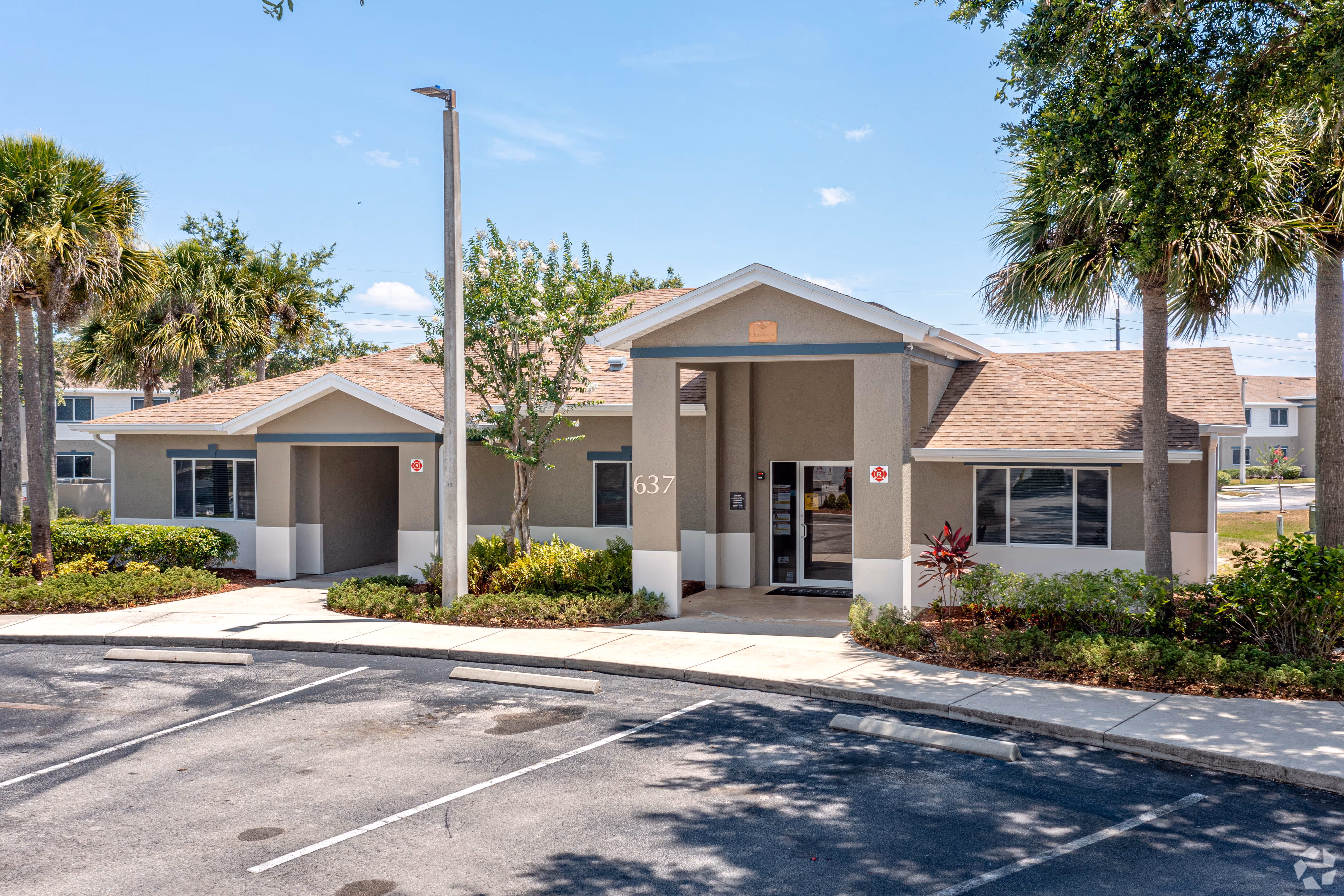 Exterior of building