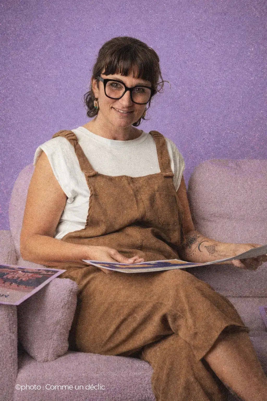 Marylise, designer et fondatrice de l'agence créative Ulotte Studio.