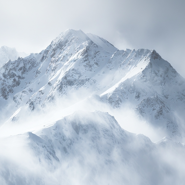 haut sommet montagneux pour representer les expériences par Alpinna
