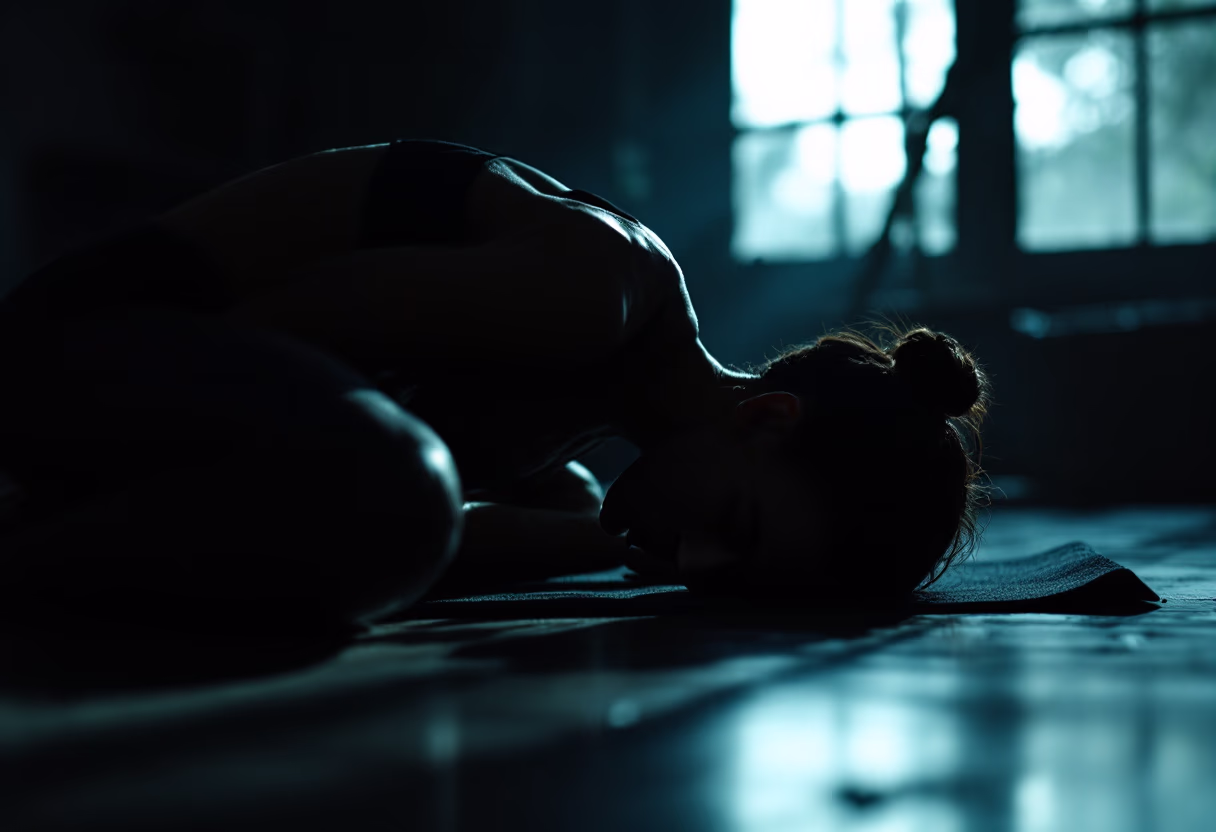 image of yoga class in progress