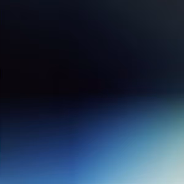 Abstract gradient background blending dark blue, navy, and light blue tones.