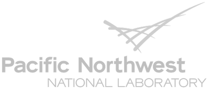 Logo of Pacific Northwest National Laboratory with stylized intersecting lines above the text.
