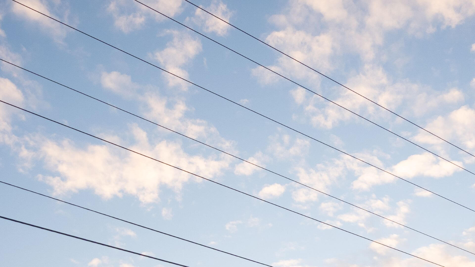 sky and powerlines