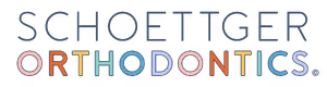 Logo with the text 'SCHOETTGER ORTHODONTICS' in stylized uppercase letters.