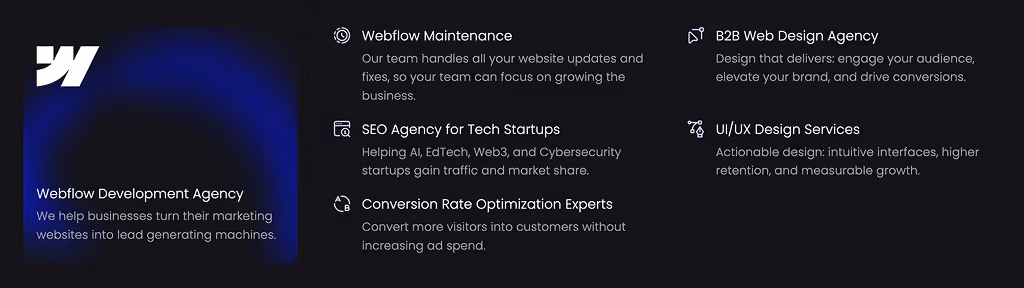Add links to Menu Webflow — Link Organization