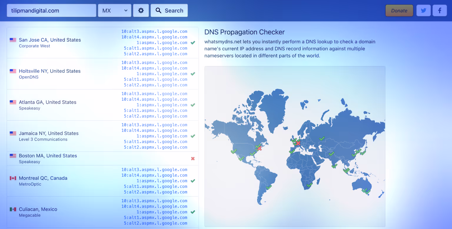 Custom Email Propagation Checker — Webflow Guide