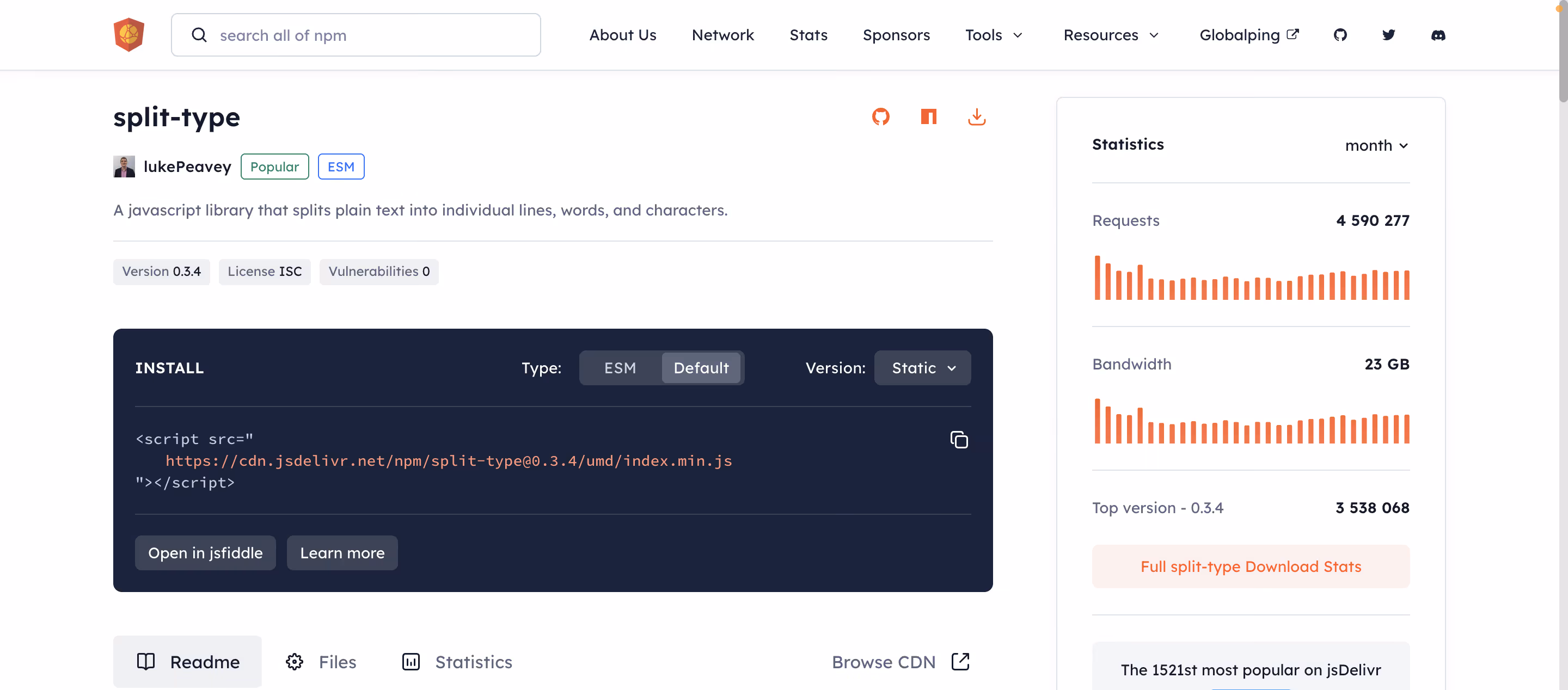 SplitType documentation