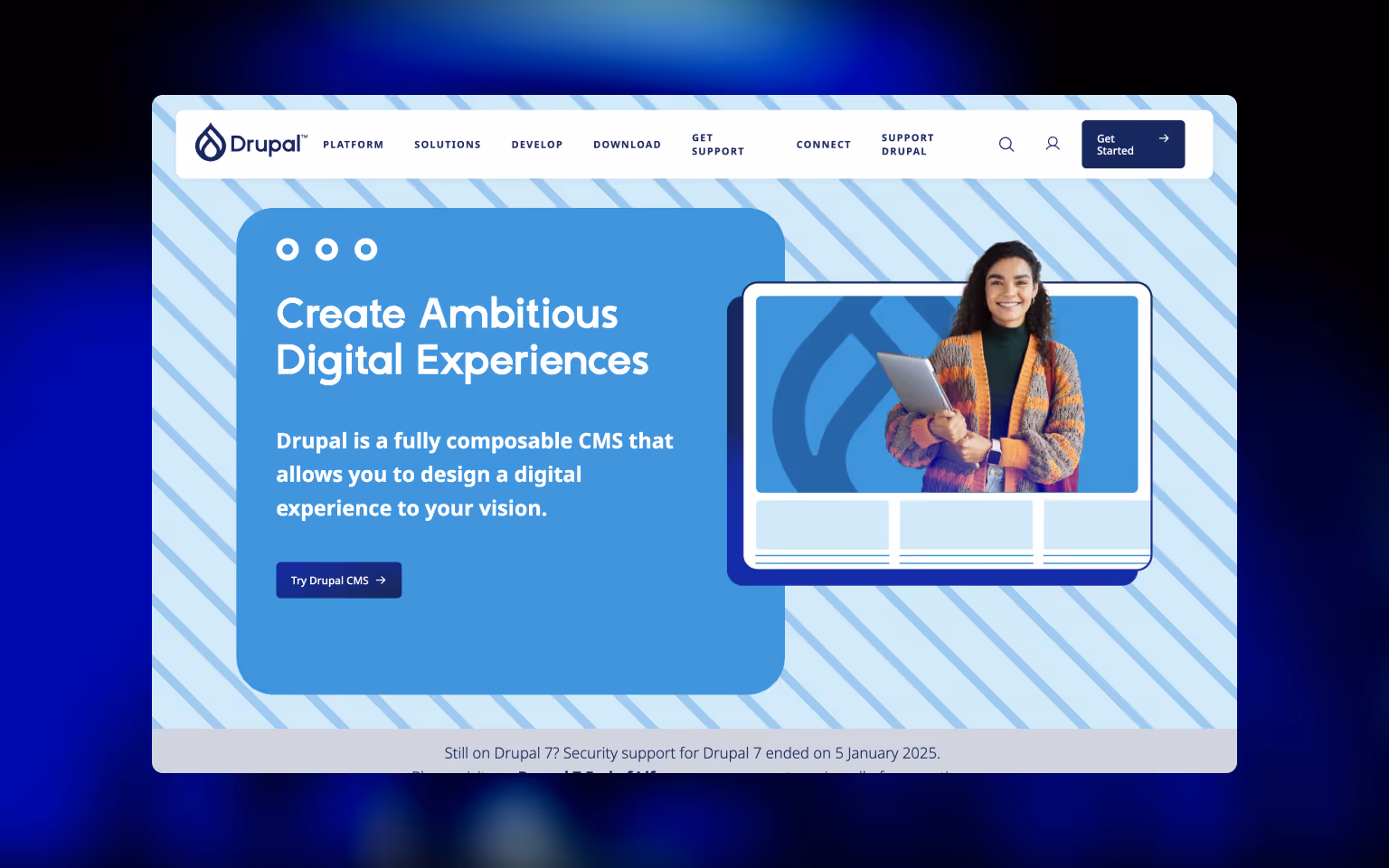 Best CMS for SEO #3: Drpal