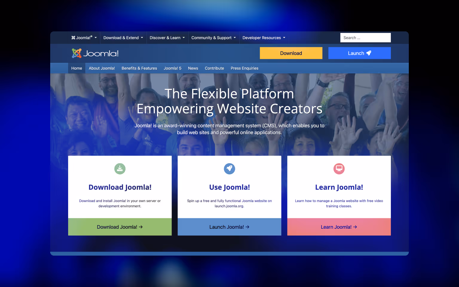 Drupal Alternative #8: Joomla