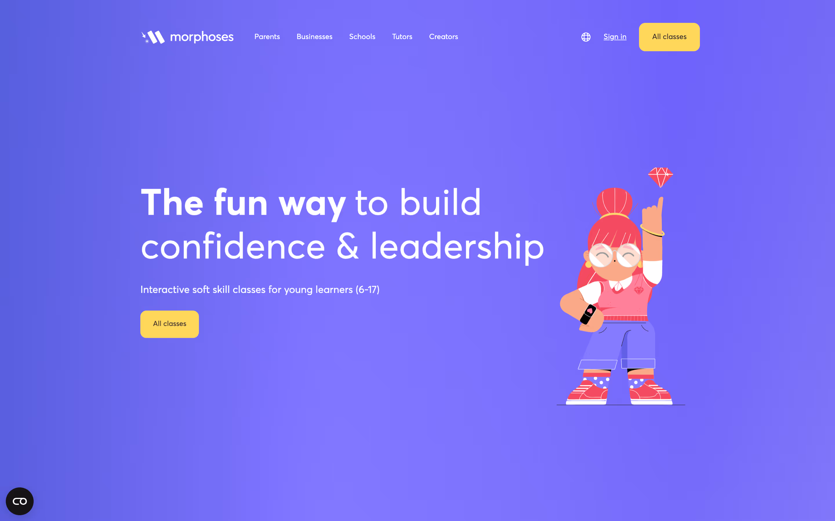 B2B website example #4: Morphoses