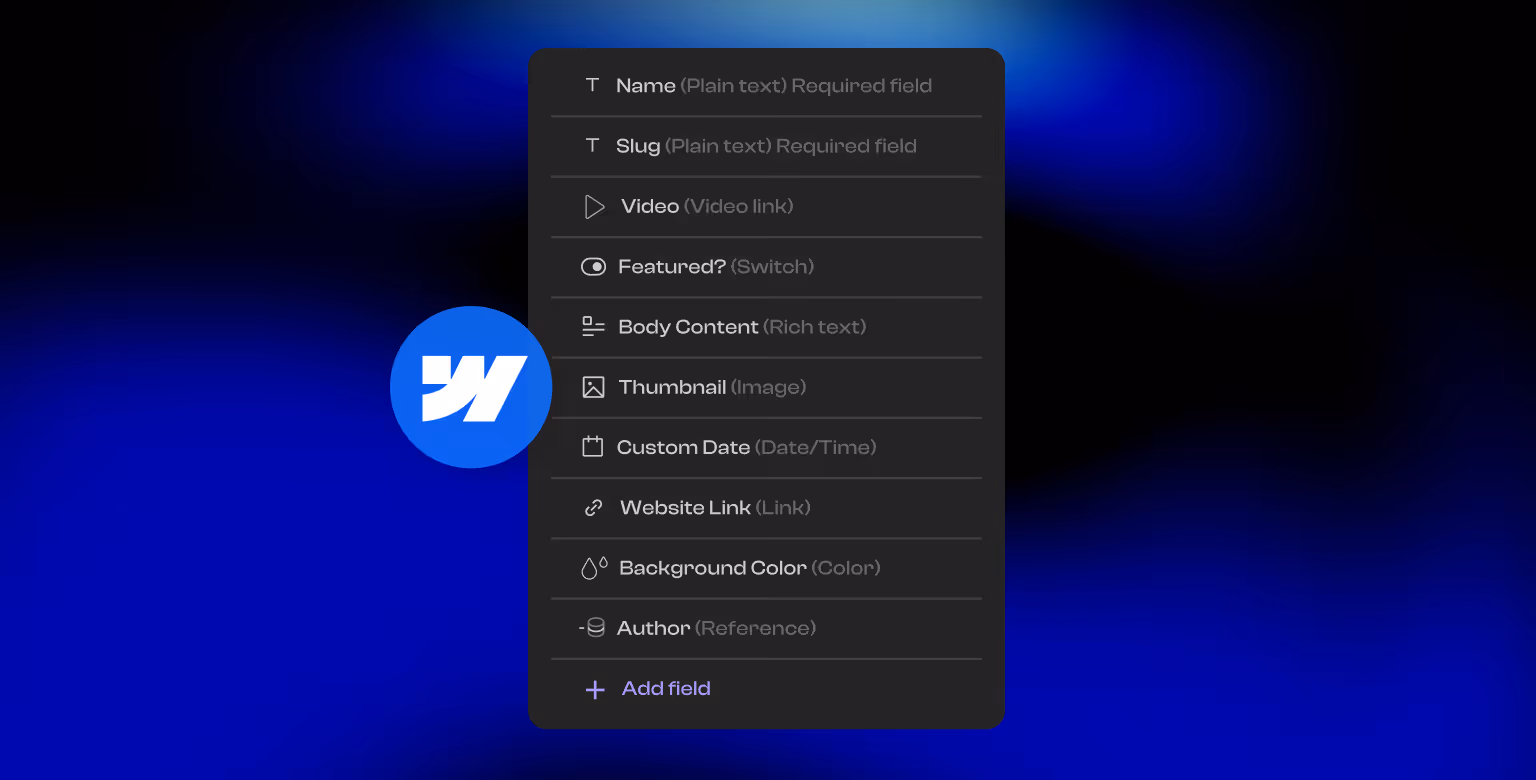 Webflow has an integrated CMS that is easy to use and that is SEO friendly