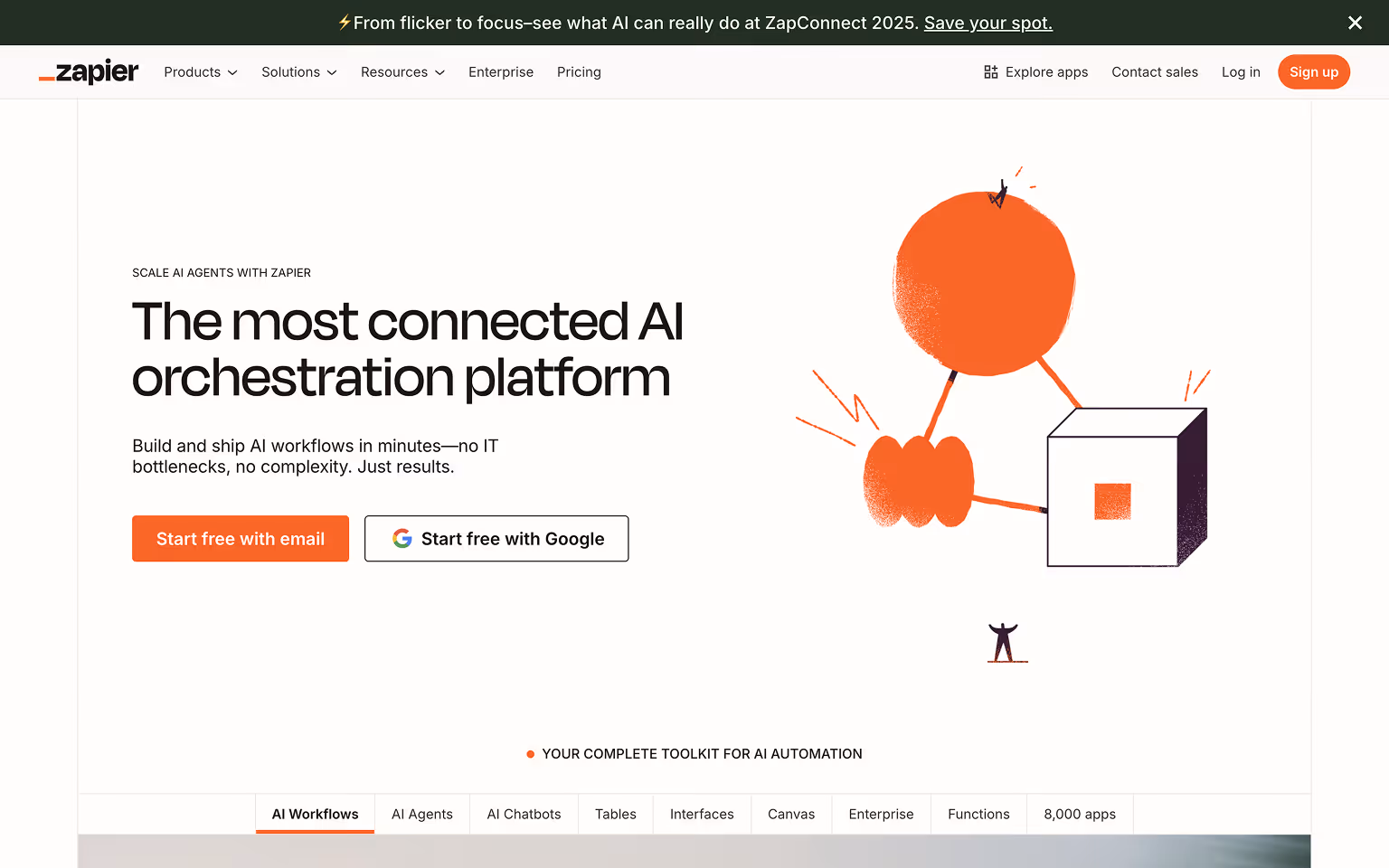 Zapier Automation Tool Website