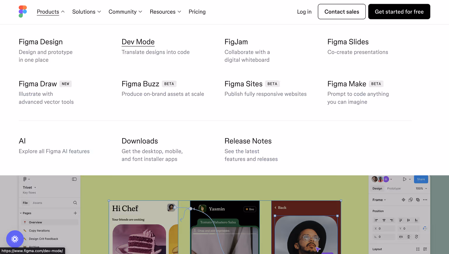 Figma Meganav Menu Example
