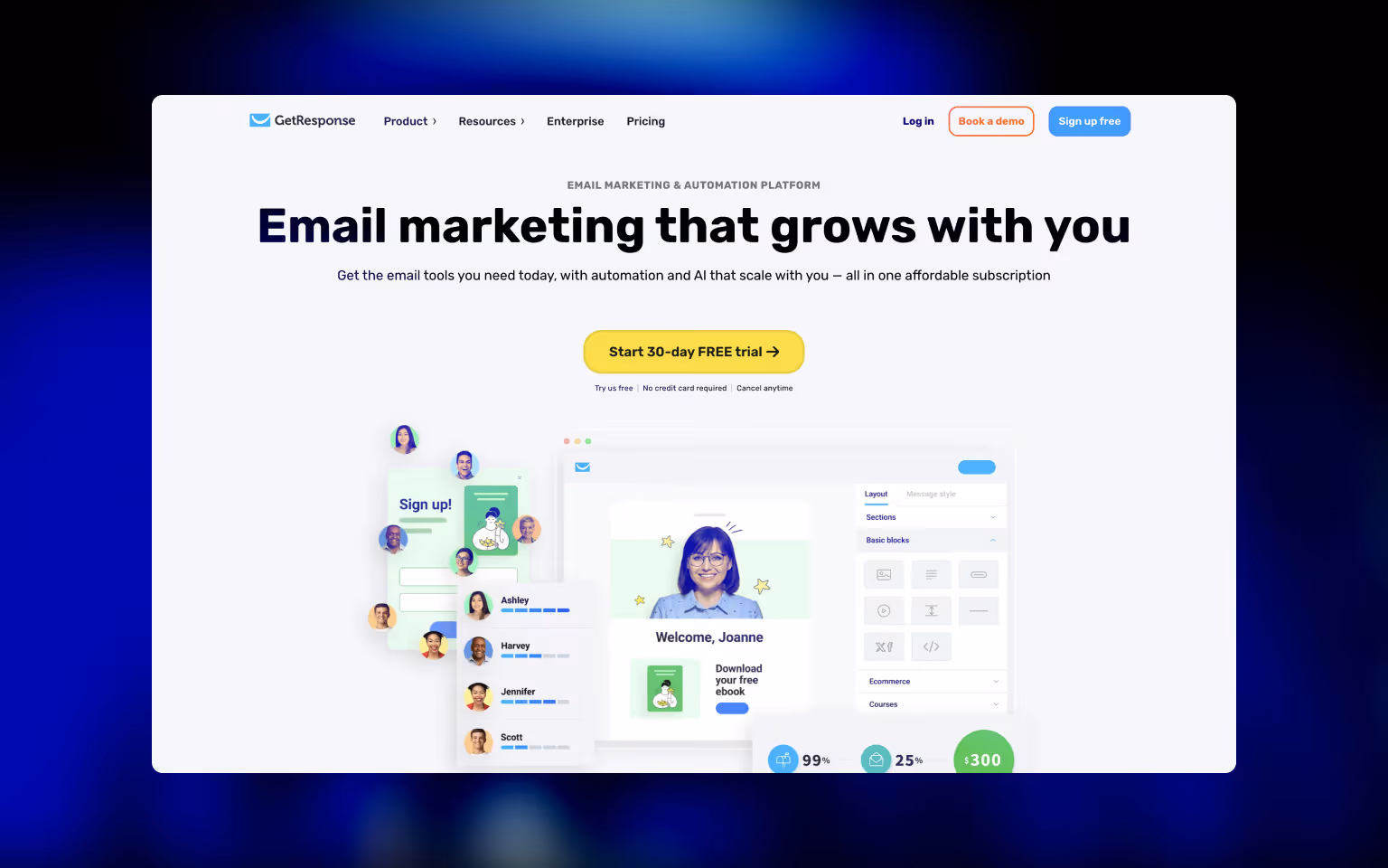 GetResponse: Unbounce Alternative #6