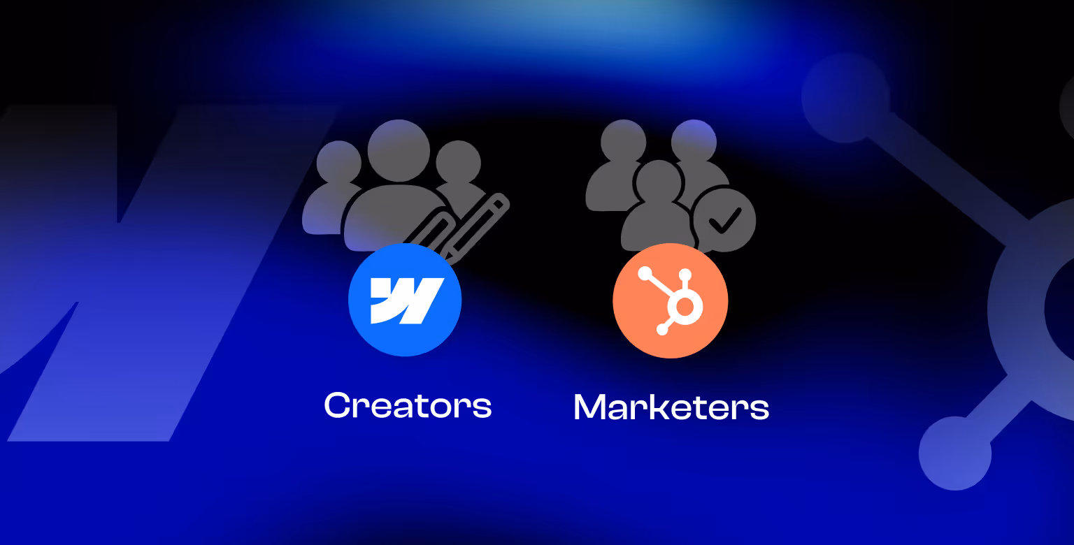 Webflow vs Hubspot CMS — 