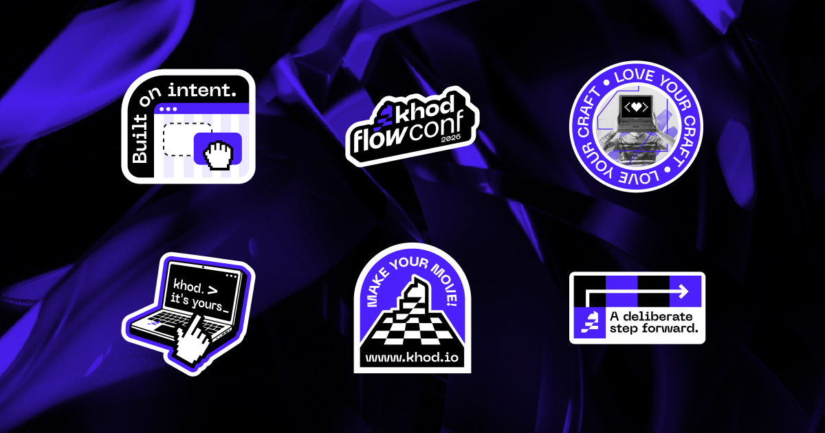 Another photo of Khod's sticker design