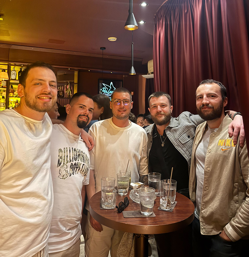 The unofficial start of flowConf with the Flowout / Optibase team.
