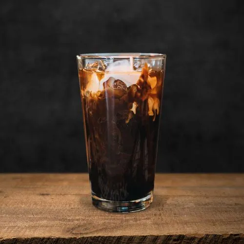 A glass of Cowboy Cold Brew available at Buffalo Breakfast Company in downtown Sevierville, TN