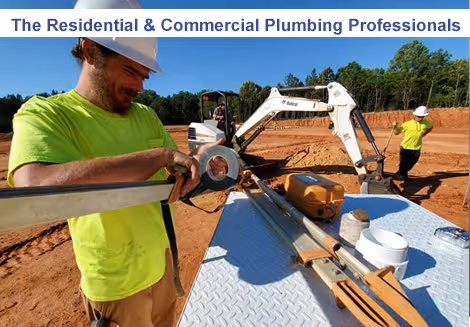Water main installation and repair Gastonia NC for reliable residential water line services.