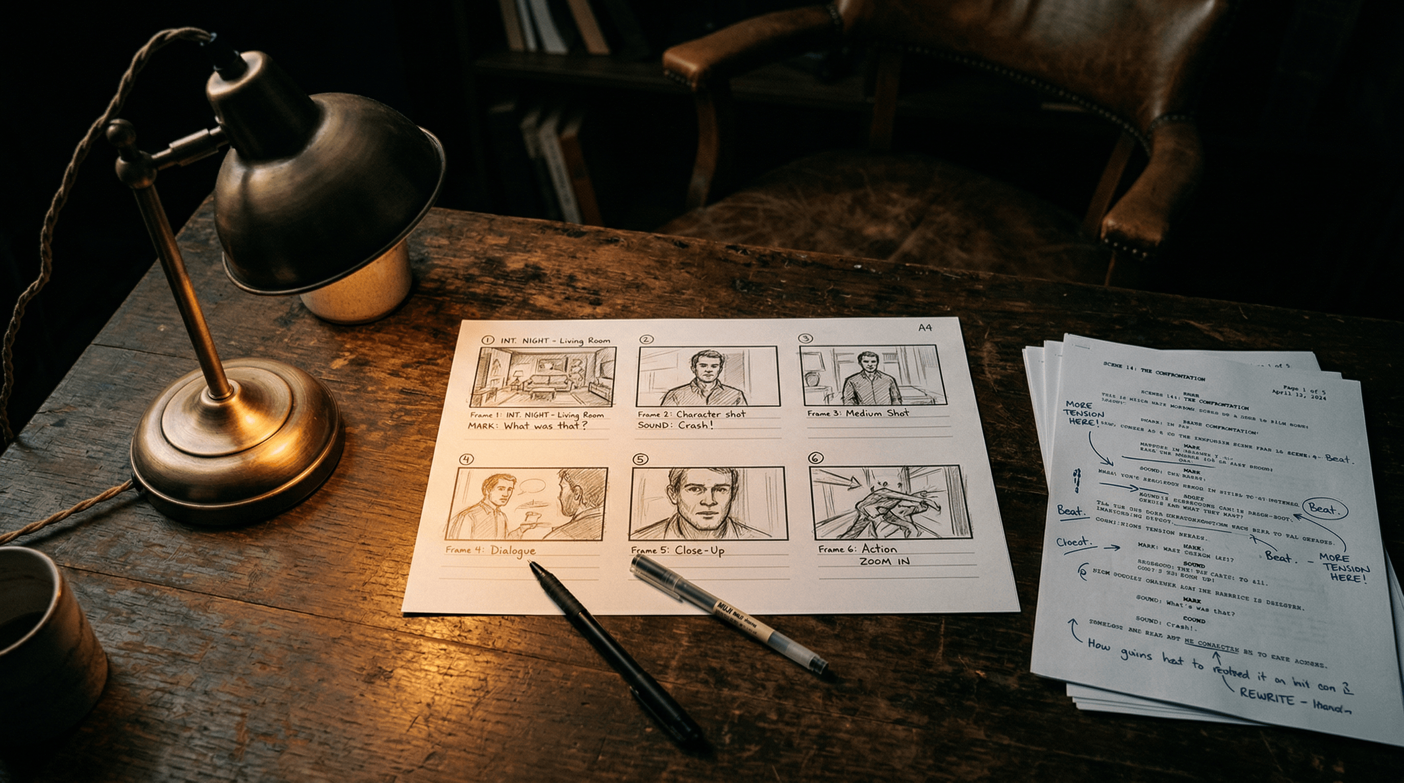 Get the story right before you shoot. Audience definition, narrative framework, and shot planning from an editor with 20 years of broadcast experience.