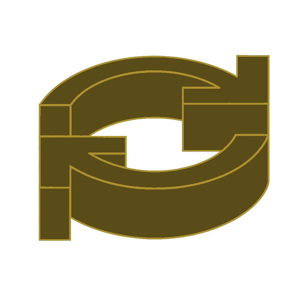 Blue 3D shield with a keyhole symbol in the center on a transparent background.