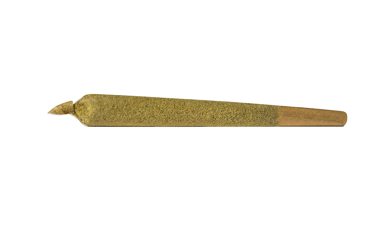 Infused pre-roll on a white background