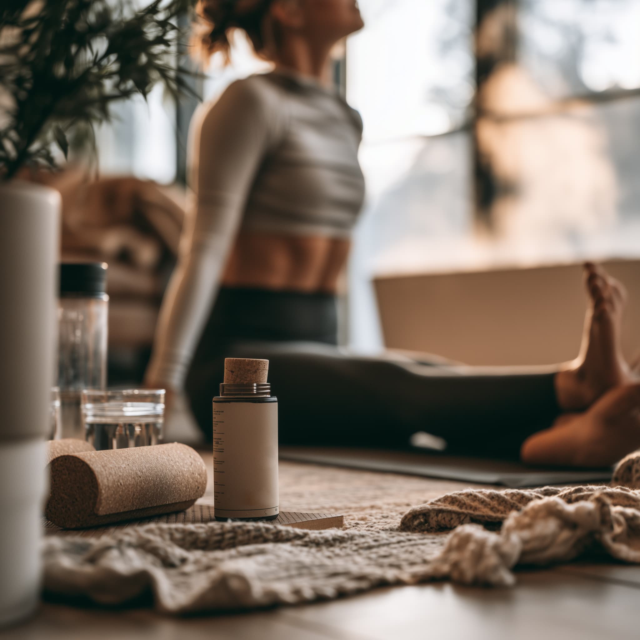 Pair things like stretching and meditation with cannabis for recovery