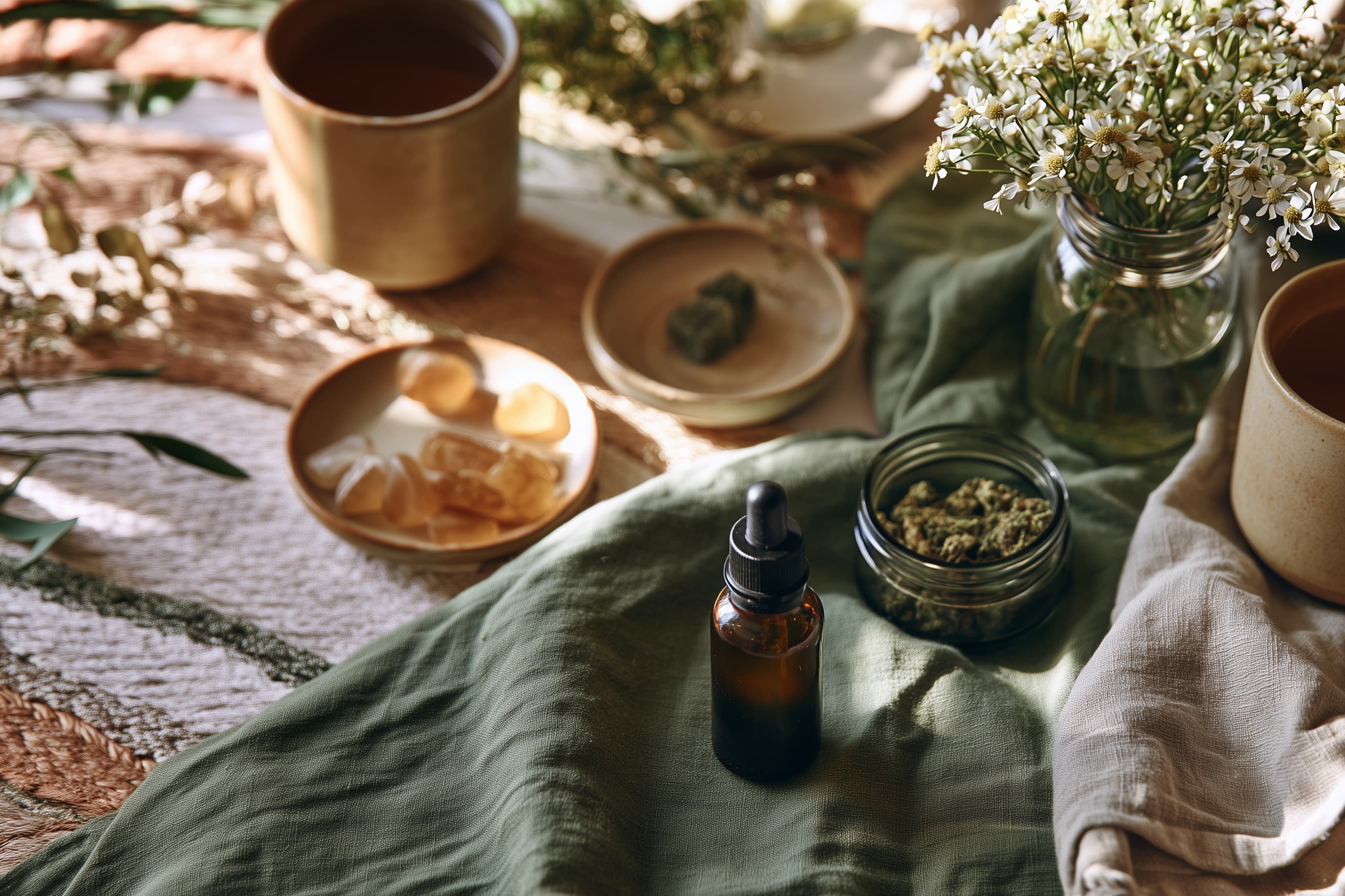 Cannabis products types that support a calm feeling
