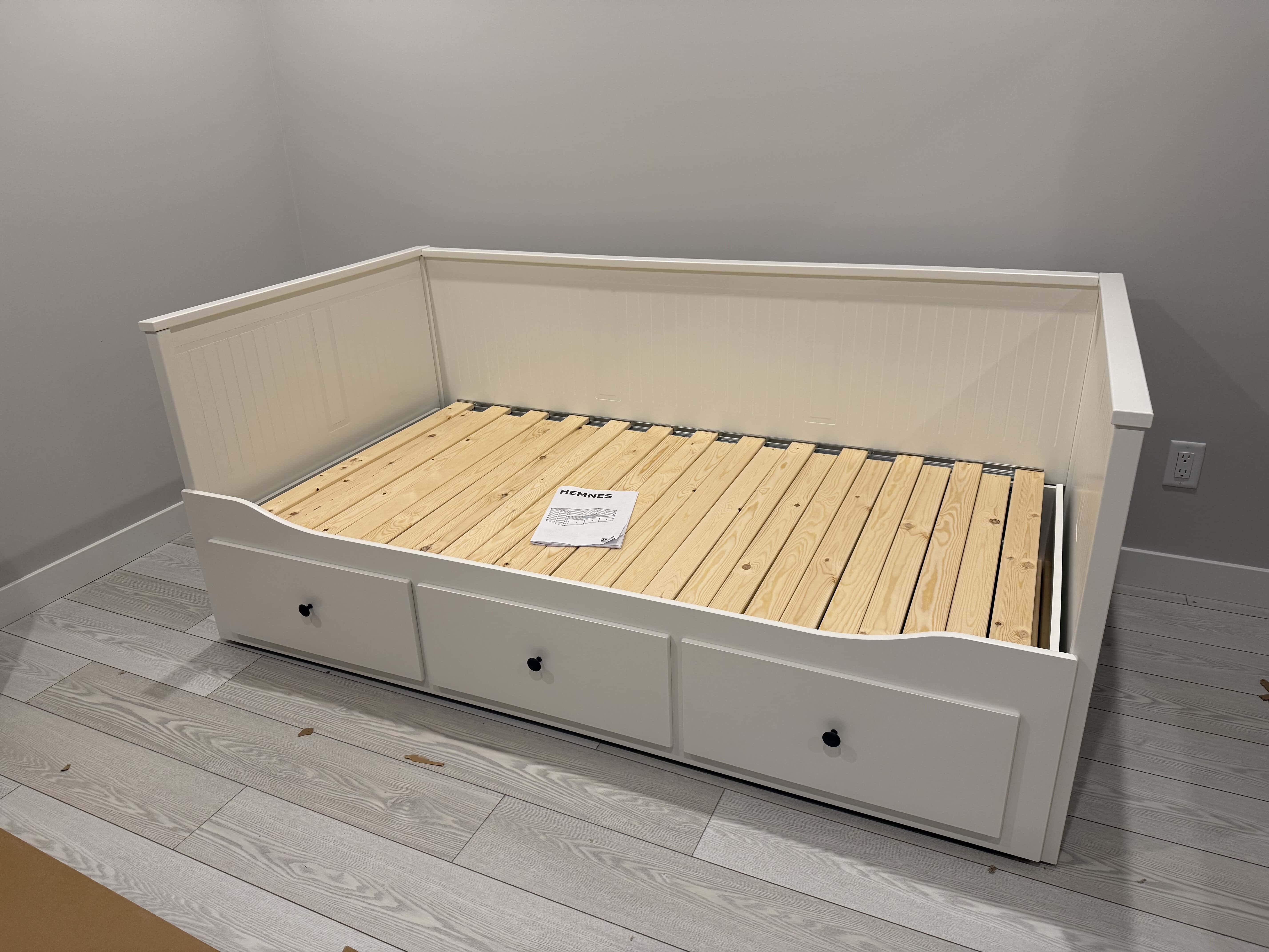 Ikea hemnes bed assembly