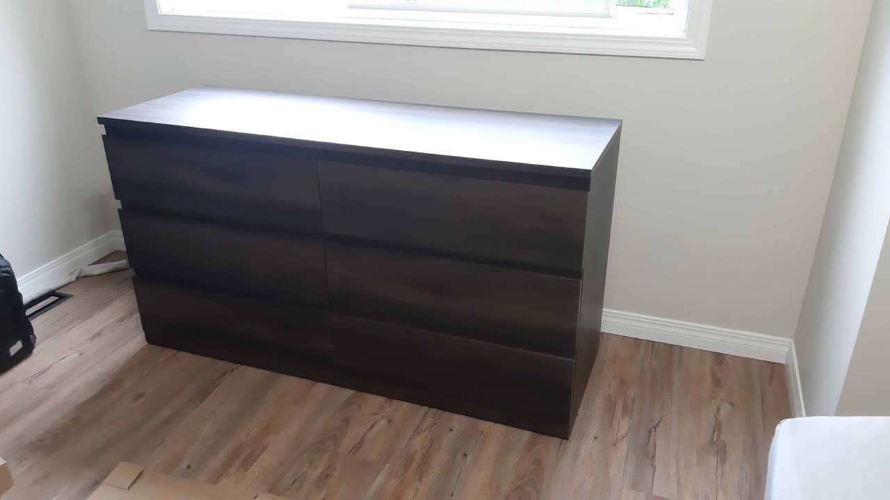 Ikea dresser assembly