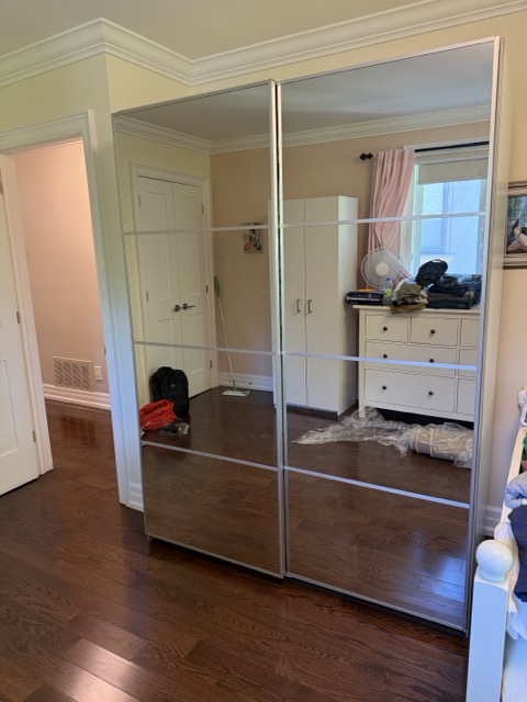 IKEA-mirrored-sliding-wardrobe-bedroom