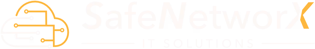 Das dunkle Logo von SafeNetworX