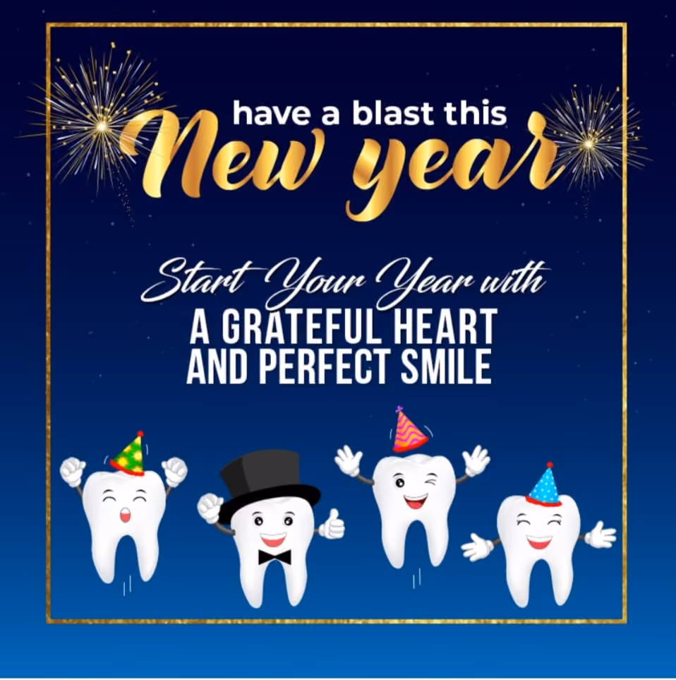 Happy New Year from Maple Park Dental