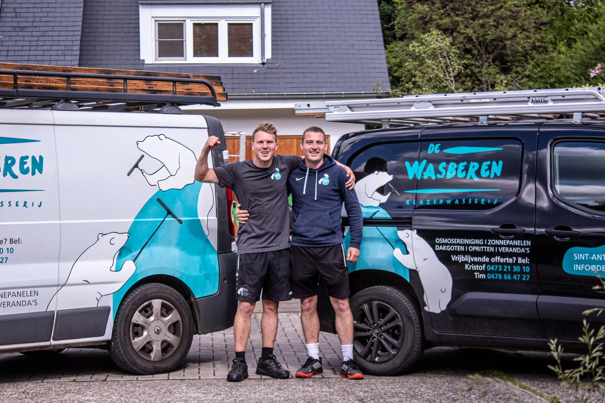 de wasberen ramenwasser in zoersel