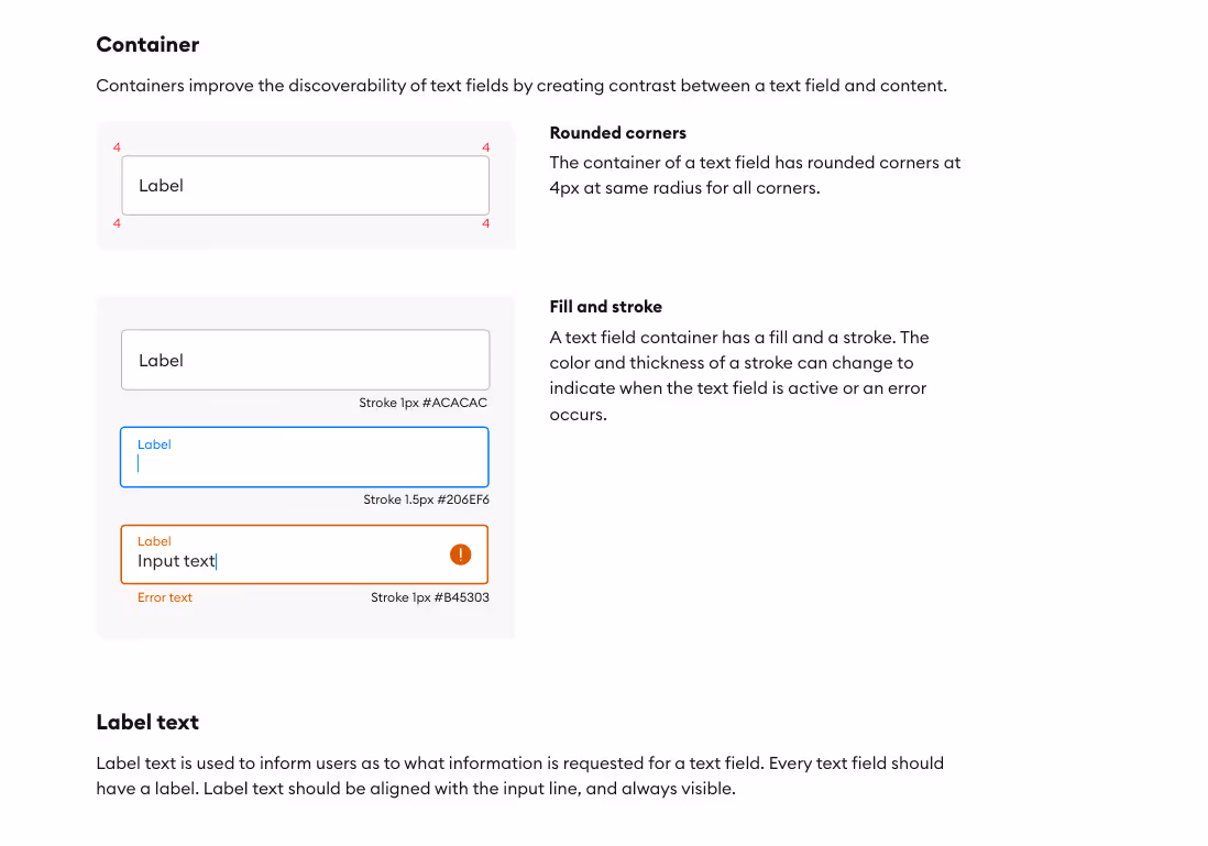 Sparky design system