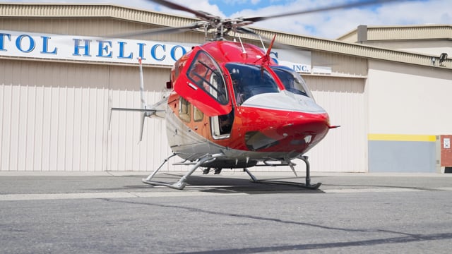 Capitol Helicoptersによる公共事業の任務