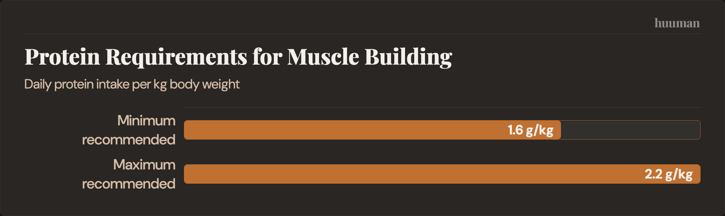 Protein Requirements for Muscle Building