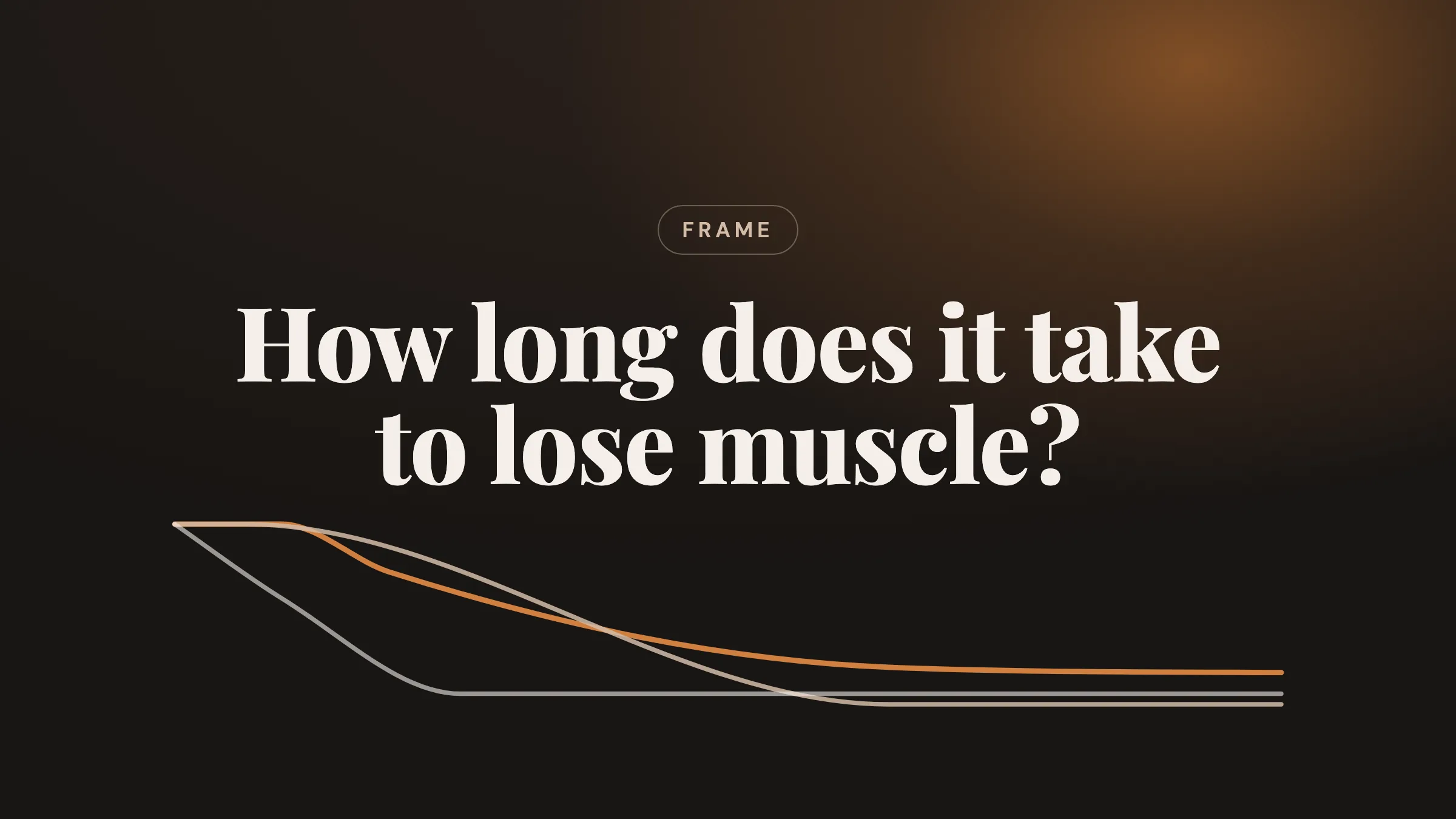 Timeline of strength, size and endurance over weeks without training under the title How long does it take to lose muscle